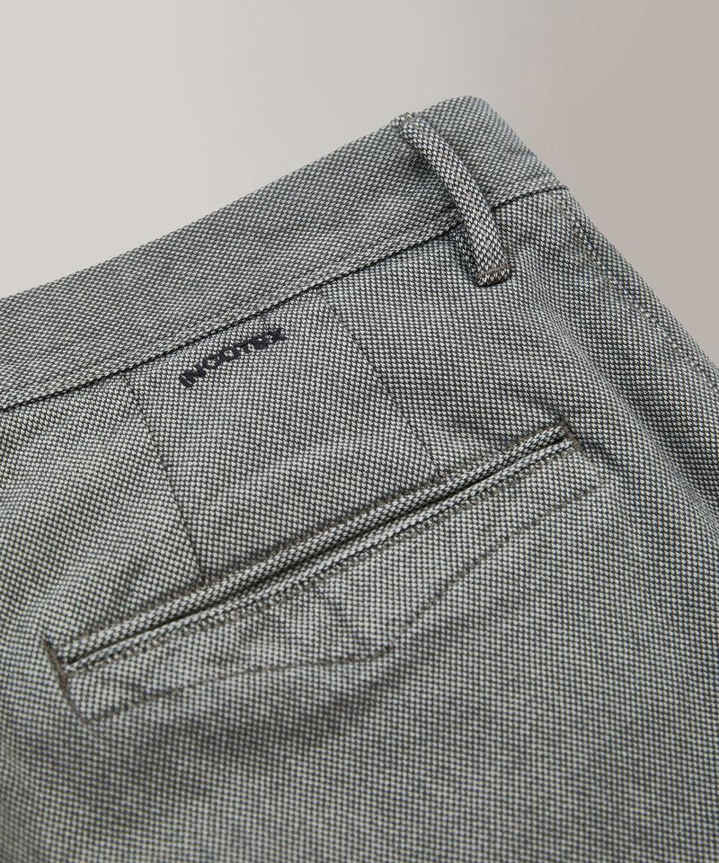 Slowear Pantalone slim fit in cotone microstrutturato Sconto