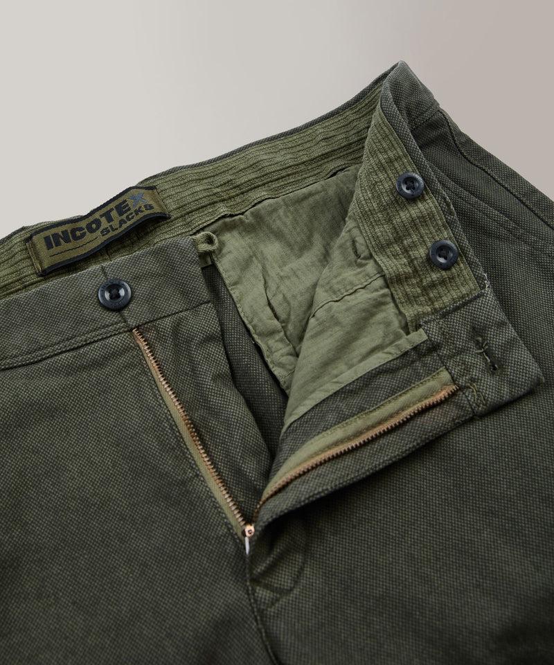 Slowear Pantalone slim fit in cotone microstrutturato Novità