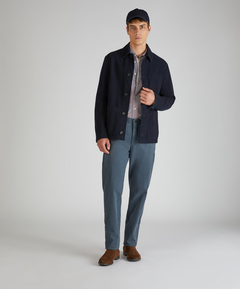 Slowear Pantalone slim fit in satin di cotone Outlet