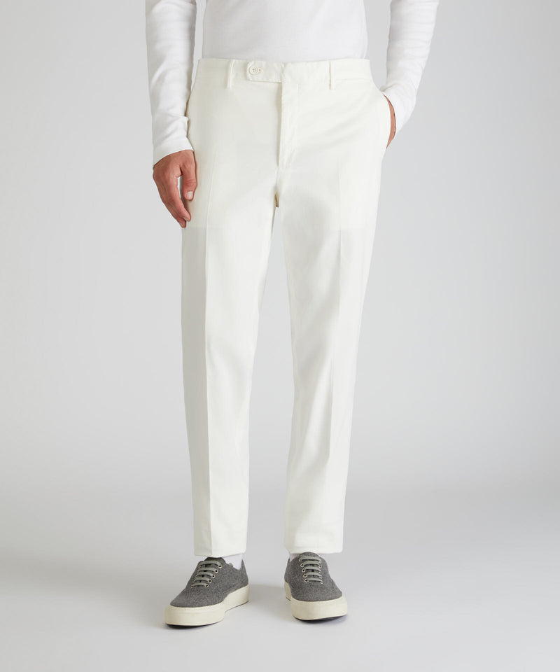 Slowear Pantalone tapered fit in cotone e lyocell Hotsell