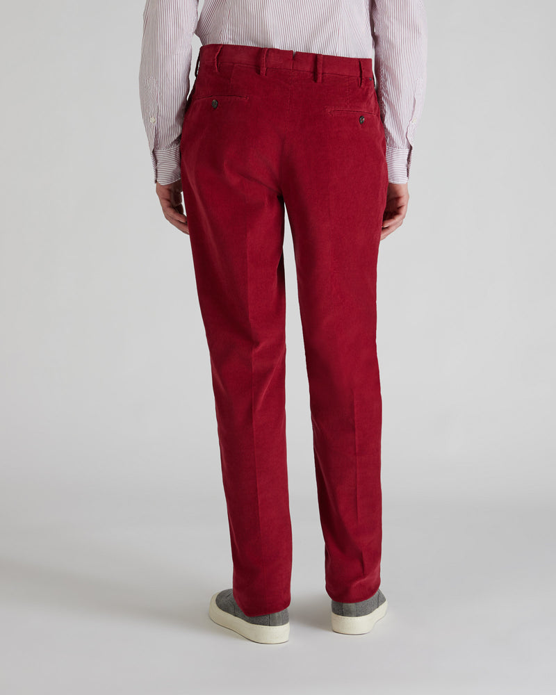 Slowear Pantalone regular fit in velluto a coste Vendite Flash