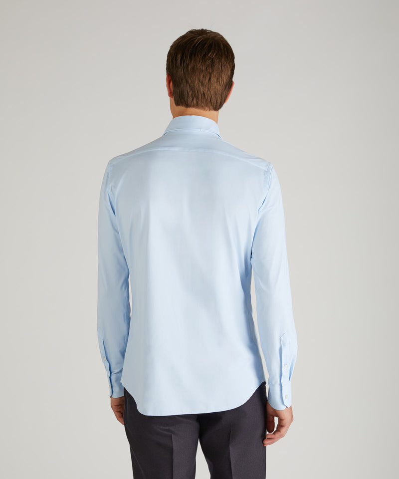 Slowear Camicia slim fit in tessuto tecnico 2025