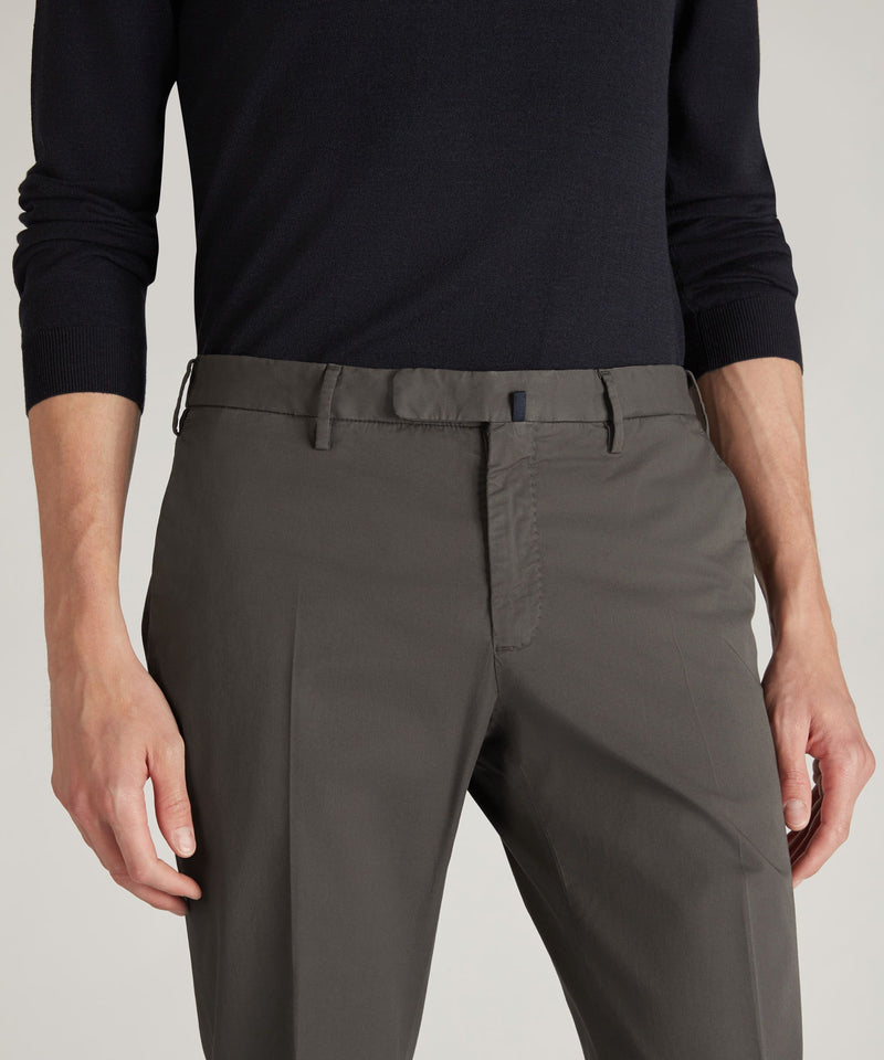 Slowear Pantalone slim fit in cotone certificato Royal Batavia Nuovo
