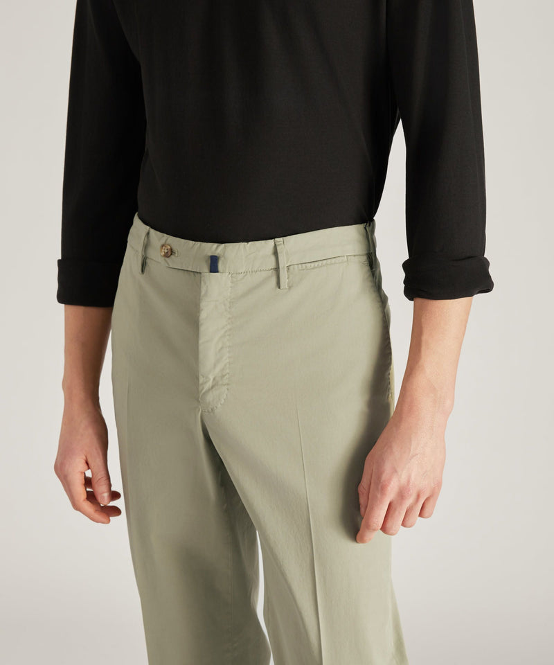 Slowear Pantalone regular fit in cotone certificato Royal Batavia Soddisfazione Garantita