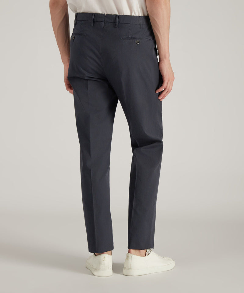 Slowear Pantalone regular fit in cotone certificato Royal Batavia Qualità Garantita