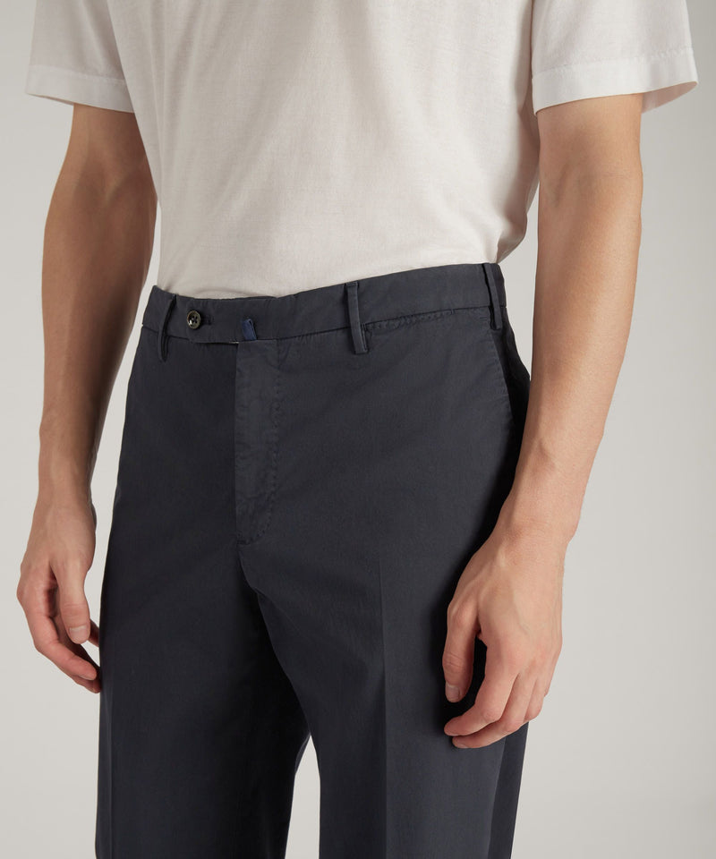 Slowear Pantalone regular fit in cotone certificato Royal Batavia Qualità Garantita