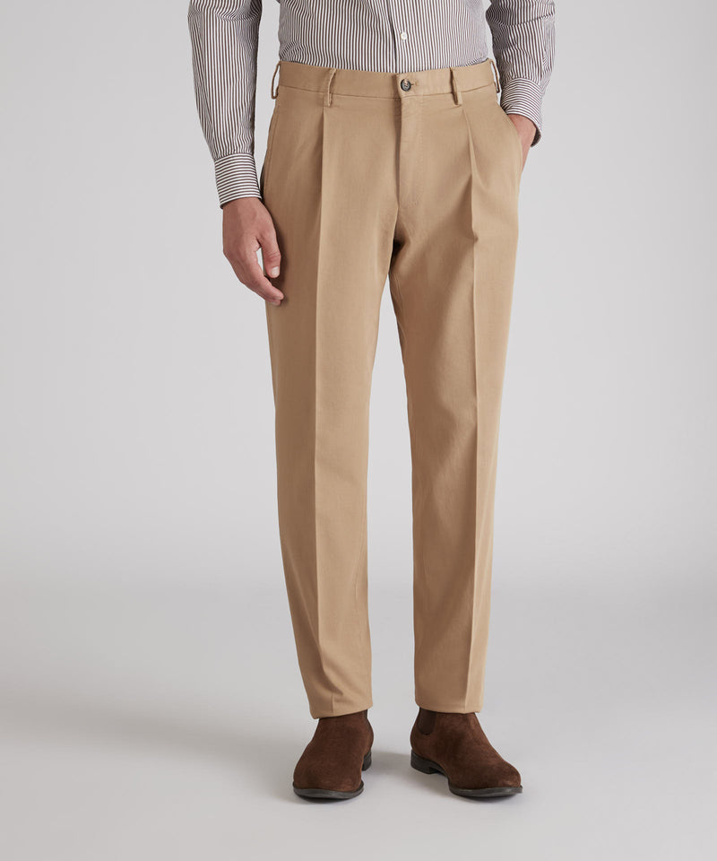 Slowear Pantalone tapered fit in cotone Consegna Veloce