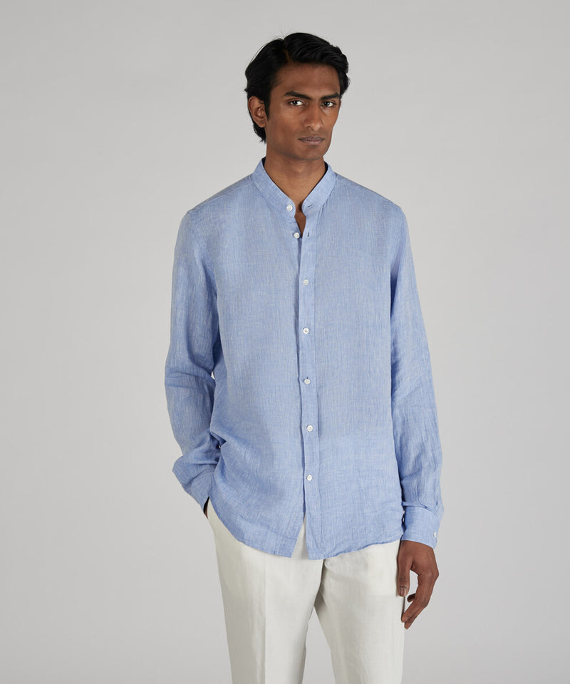 Slowear Camicia regular fit in lino Affare Del Giorno