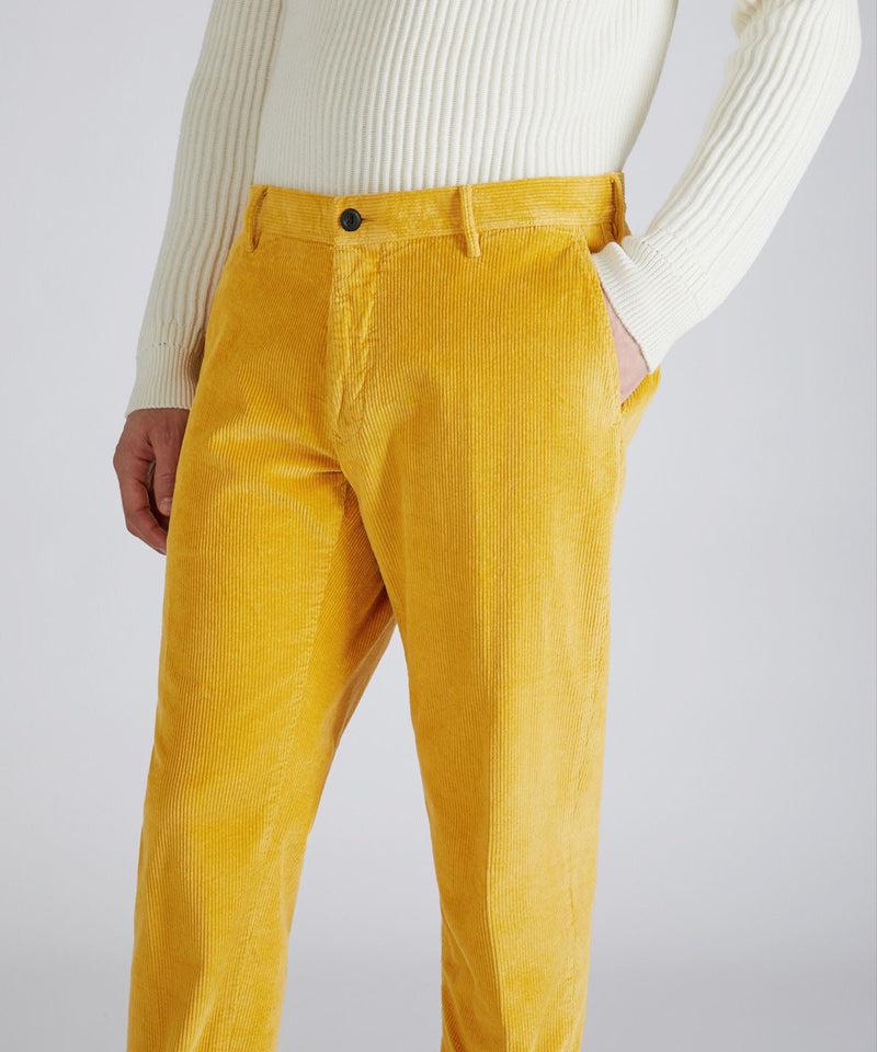 Slowear Pantalone slim fit in velluto Economico