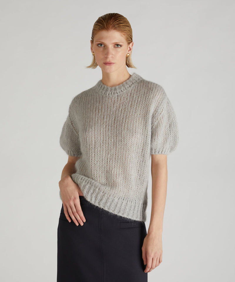 Slowear Girocollo in Mohair e Alpaca In Vendita