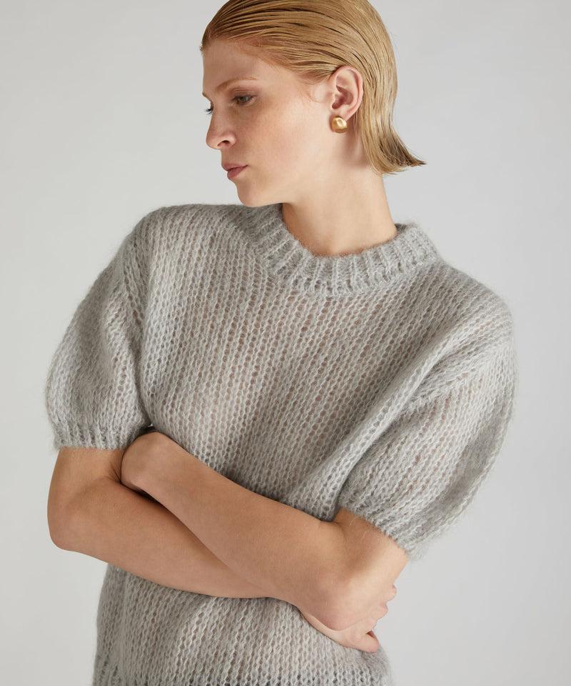 Slowear Girocollo in Mohair e Alpaca In Vendita