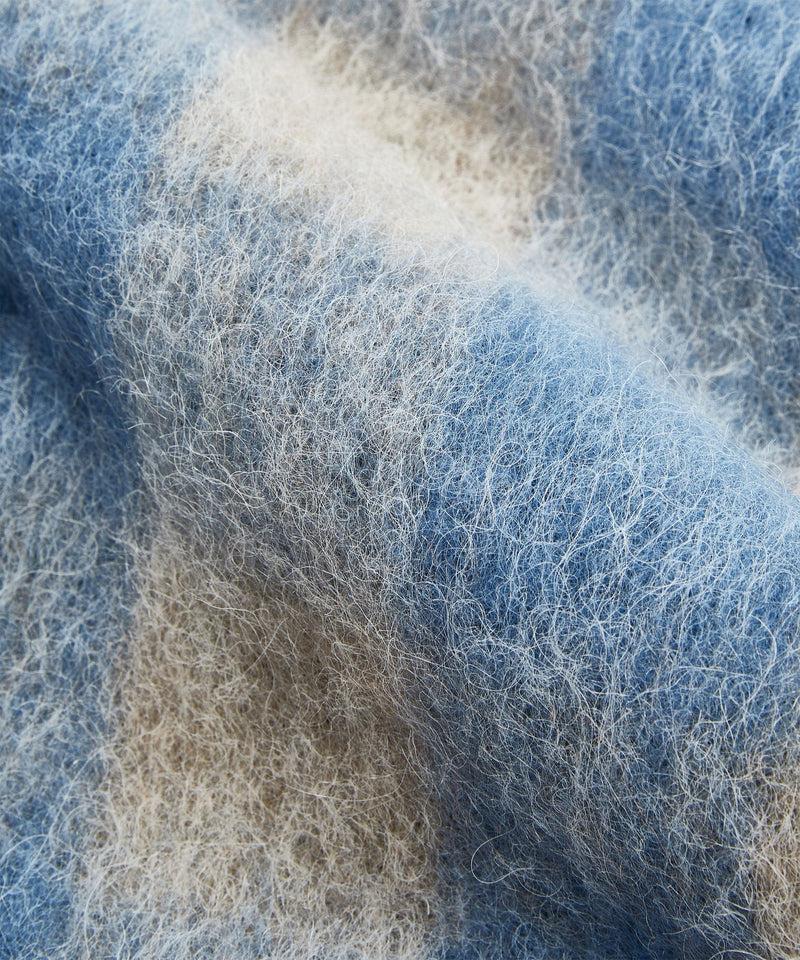 Slowear Sciarpa in Angora Mohair e lana Qualità