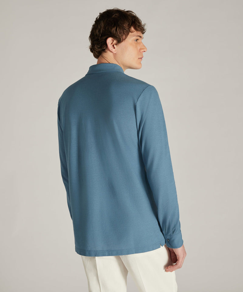 Slowear Camicia slim fit in IceCotton organico Presa