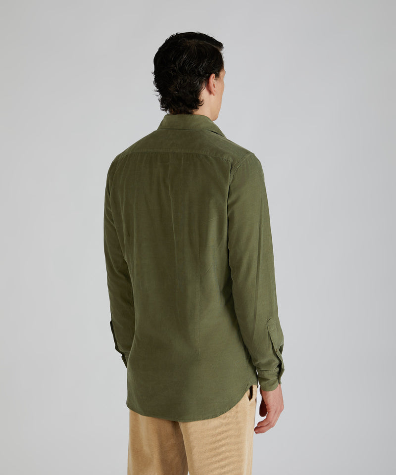 Slowear Camicia slim fit in velluto Black Friday Prezzi