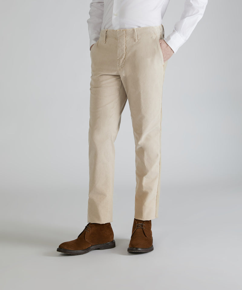 Slowear Pantalone slim fit in tricochino 2025