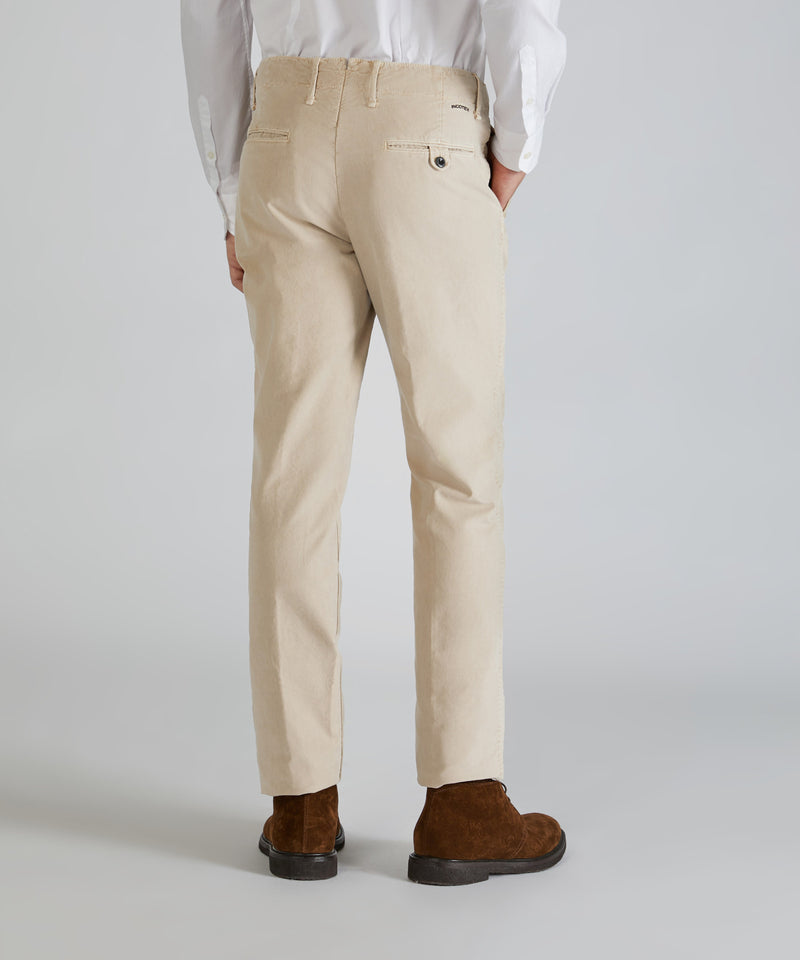 Slowear Pantalone slim fit in tricochino 2025