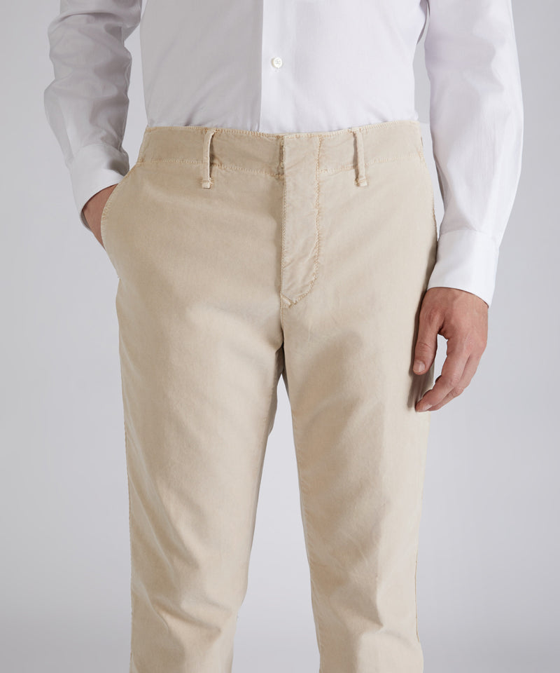 Slowear Pantalone slim fit in tricochino 2025
