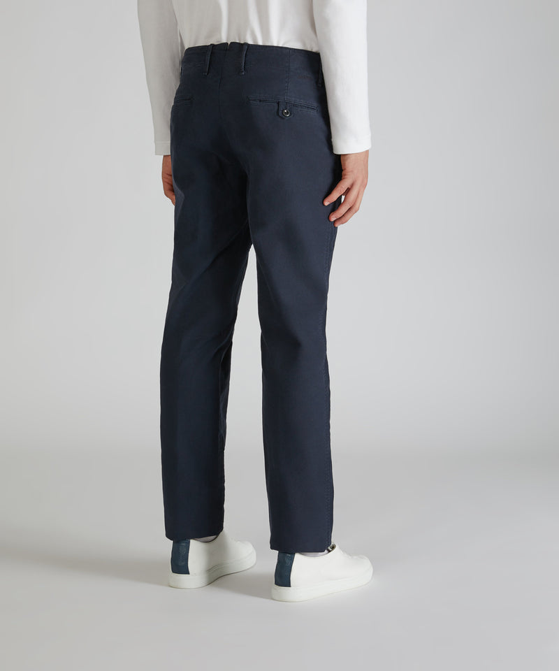 Slowear Pantalone slim fit in tricochino Italia