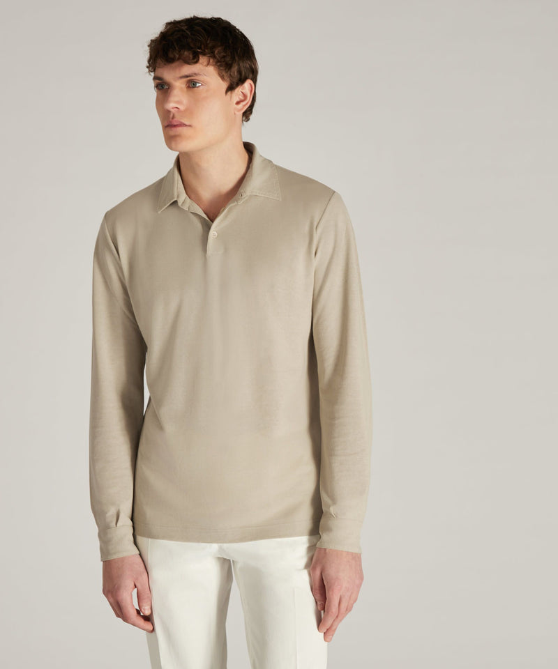 Slowear Polo slim fit in IceCotton organico Consegna Veloce