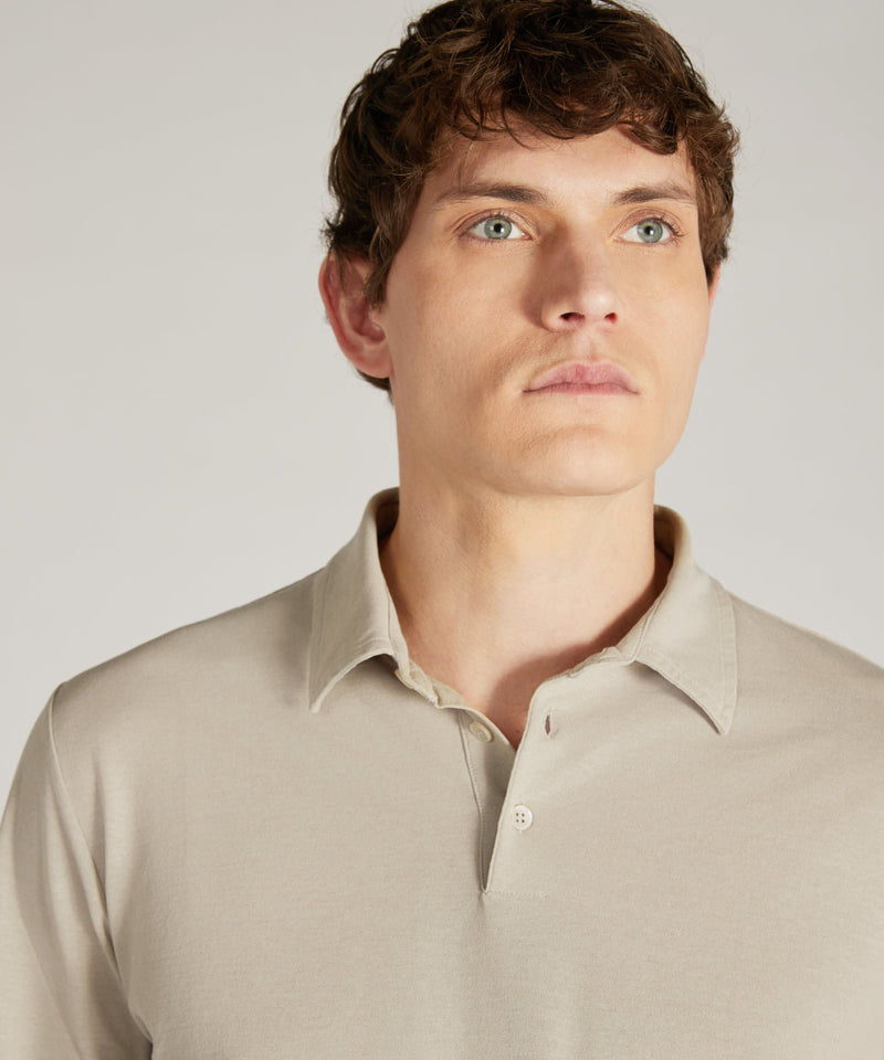 Slowear Polo slim fit in IceCotton organico Consegna Veloce