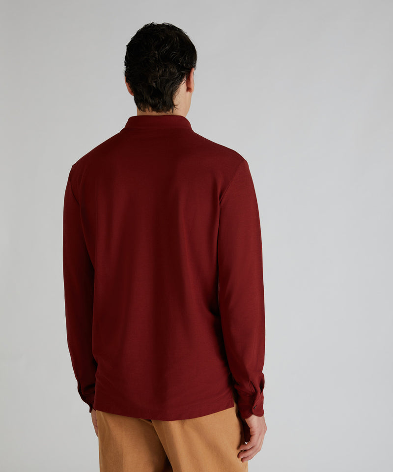 Slowear Polo slim fit in IceCotton Economico