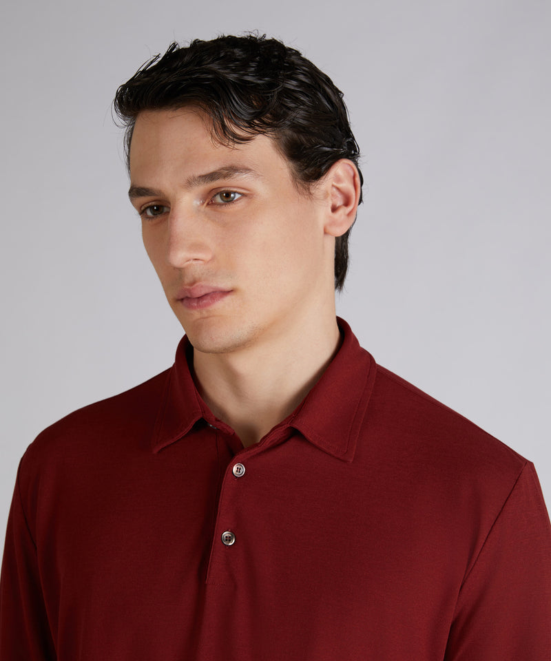 Slowear Polo slim fit in IceCotton Economico