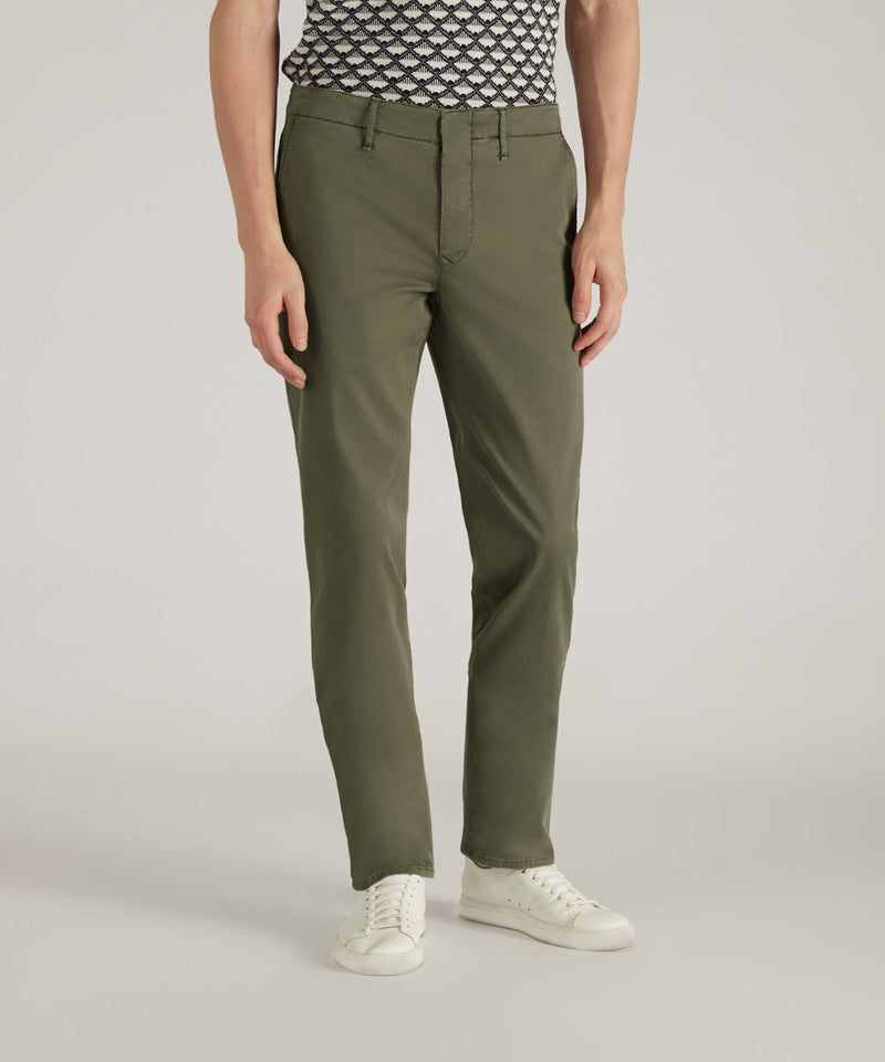 Slowear Pantalone slim fit in gabardina stretch certificata Vendita Calda