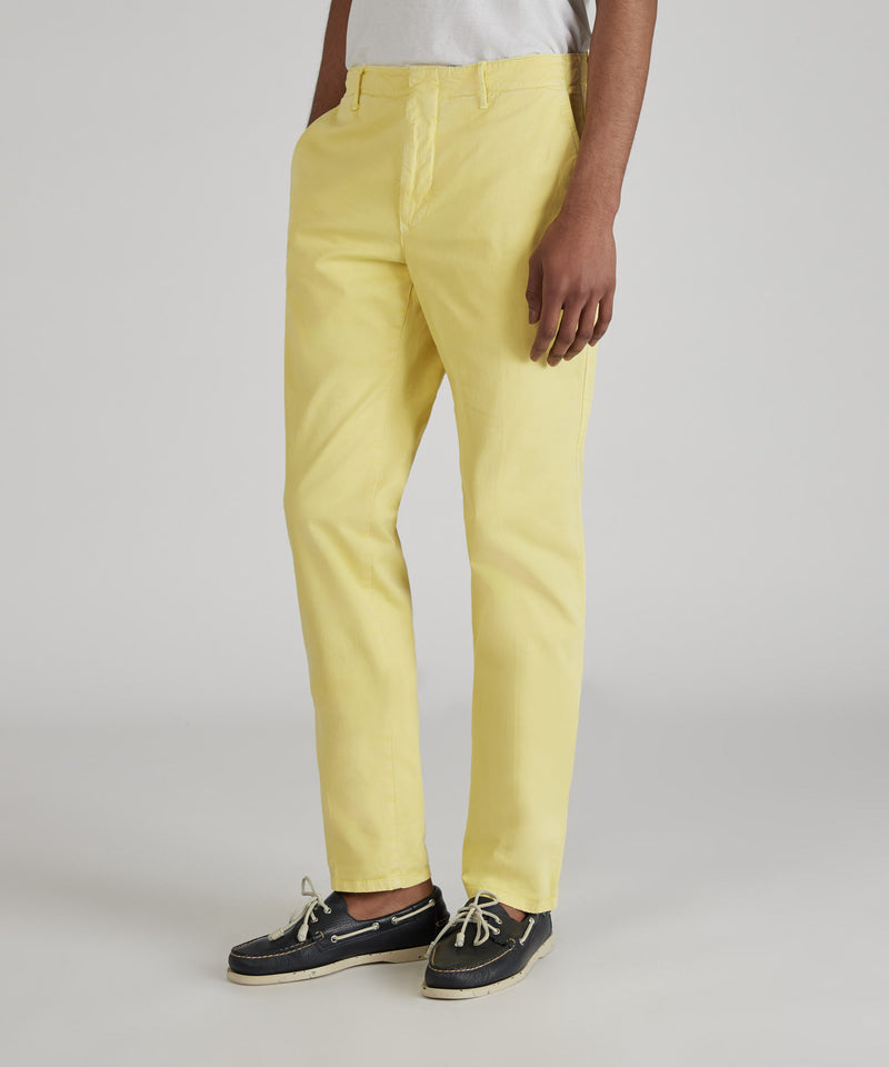 Slowear Pantalone slim fit in gabardina stretch certificata I Più Venduti