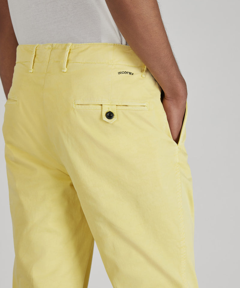 Slowear Pantalone slim fit in gabardina stretch certificata I Più Venduti