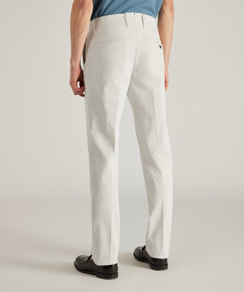 Slowear Pantalone slim fit in gabardina stretch certificata Nuova