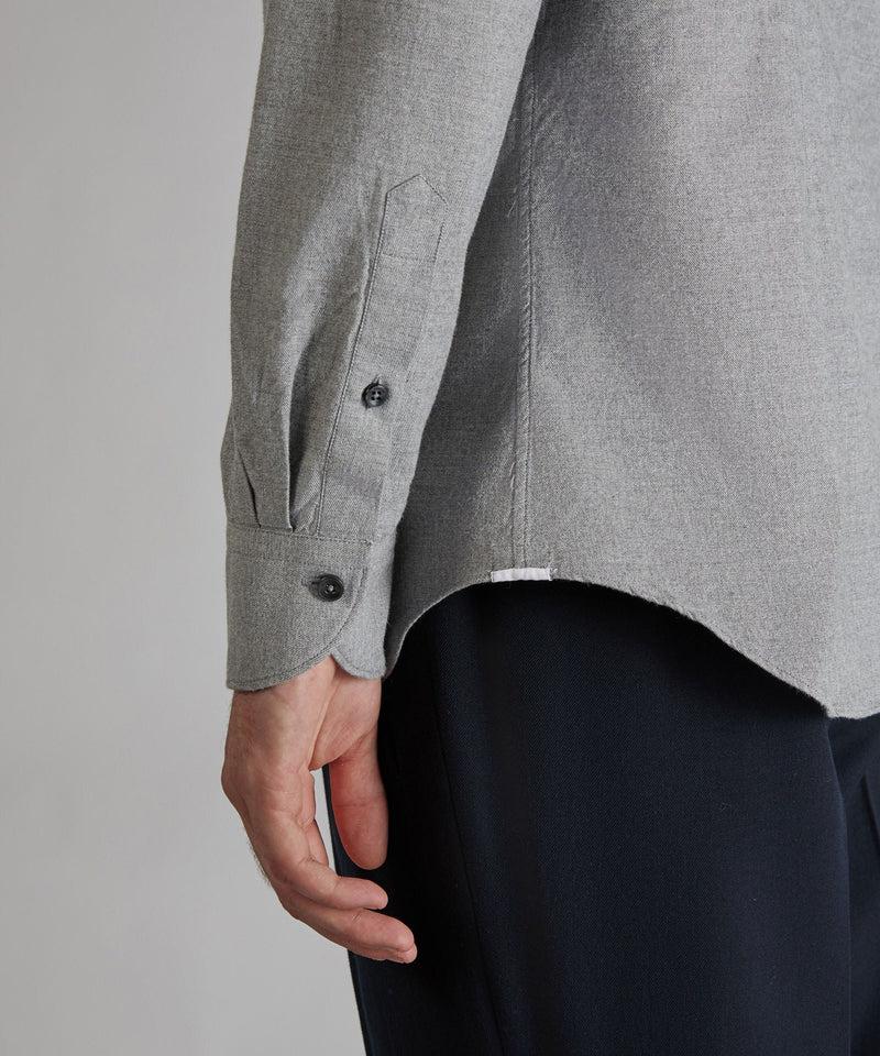 Slowear Camicia regular fit in flanella Sconto di tempo limitato
