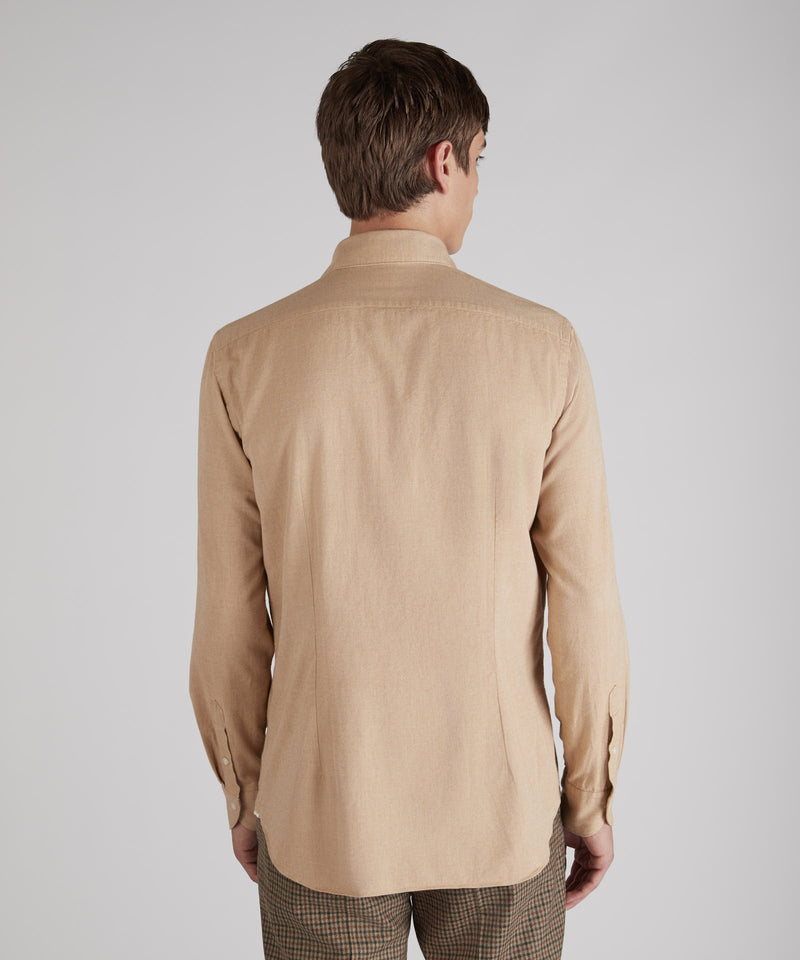 Slowear Camicia regular fit in flanella Negozio online di fabbrica