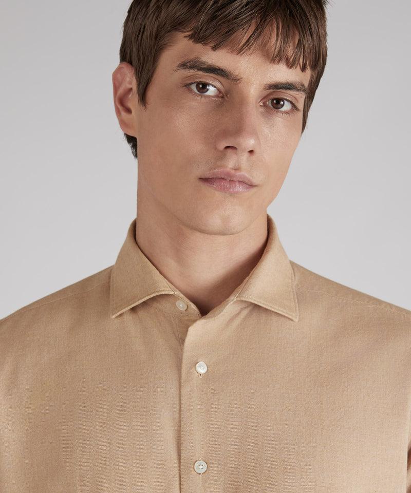 Slowear Camicia regular fit in flanella Negozio online di fabbrica