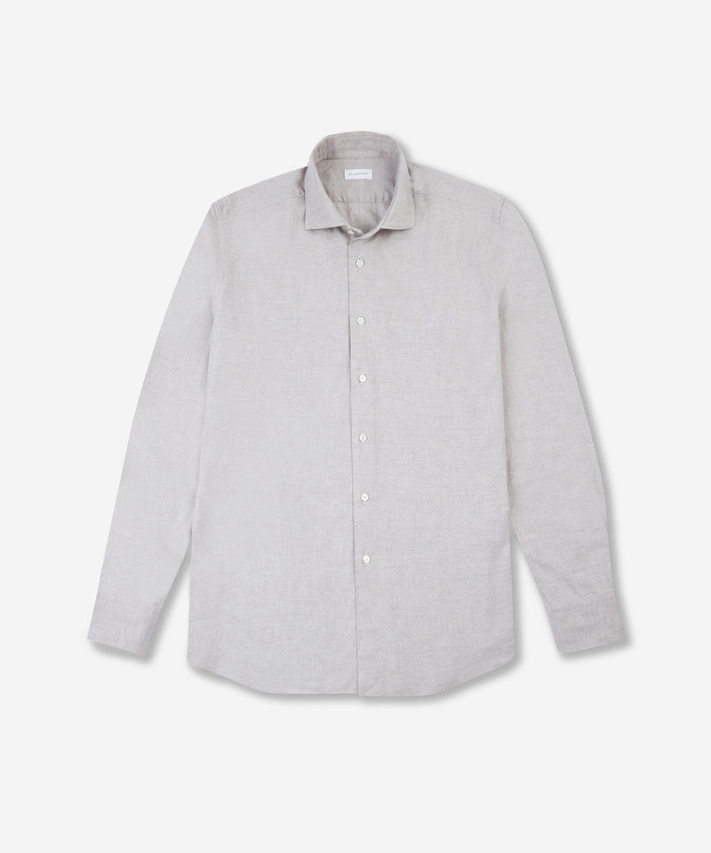 Slowear Camicia regular fit in flanella Prezzo di fabbrica