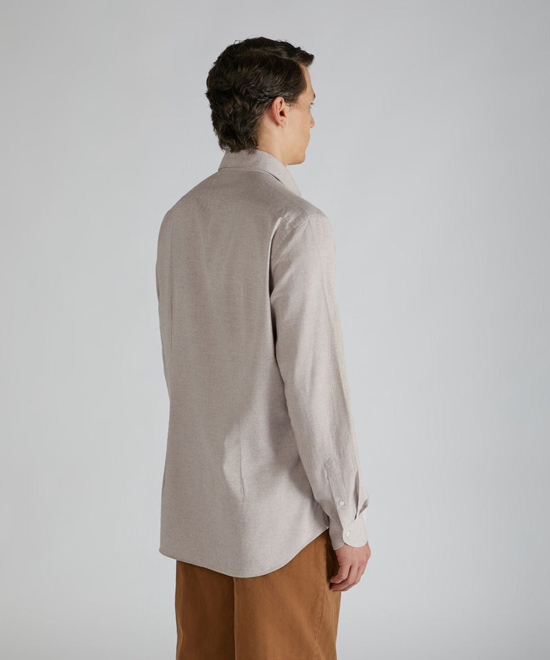 Slowear Camicia regular fit in flanella Prezzo di fabbrica