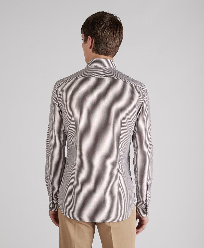 Slowear Camicia slim fit in cotone Flash Sale
