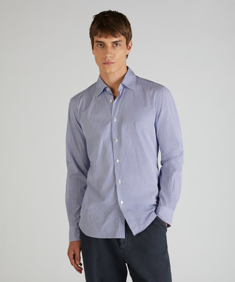 Slowear Camicia slim fit in cotone Shopping online