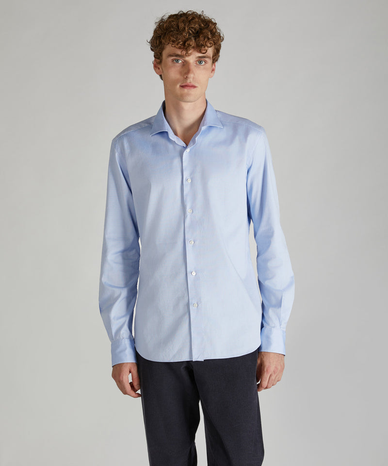 Slowear Camicia slim fit in cotone Oxford Smaltimento dello stoccaggio