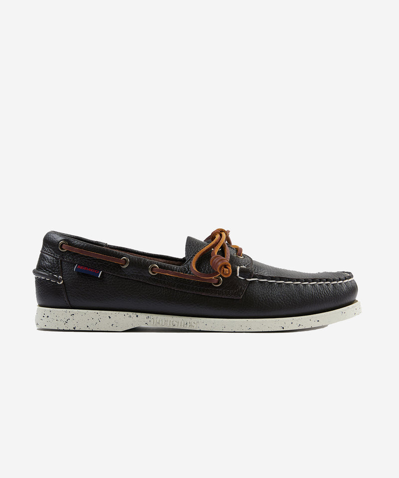 Slowear Scarpa da barca in pelle martellata Offerte esclusive