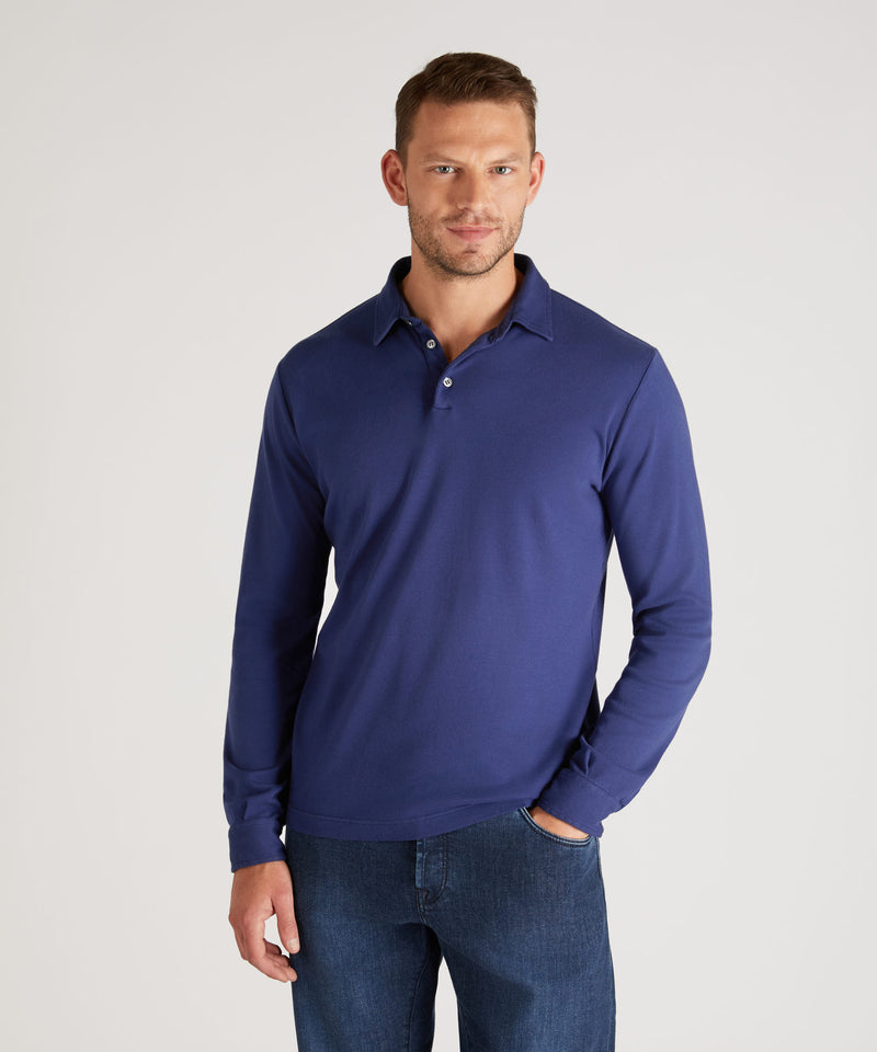 Slowear Polo slim fit in cotone Interlock certificato Grandi sconti