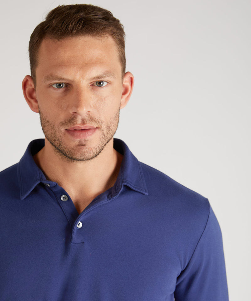 Slowear Polo slim fit in cotone Interlock certificato Grandi sconti