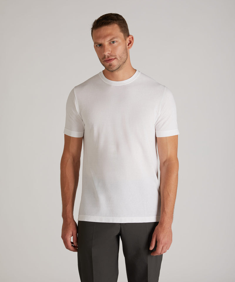 Slowear T-shirt slim fit in IceCotton organico Officina