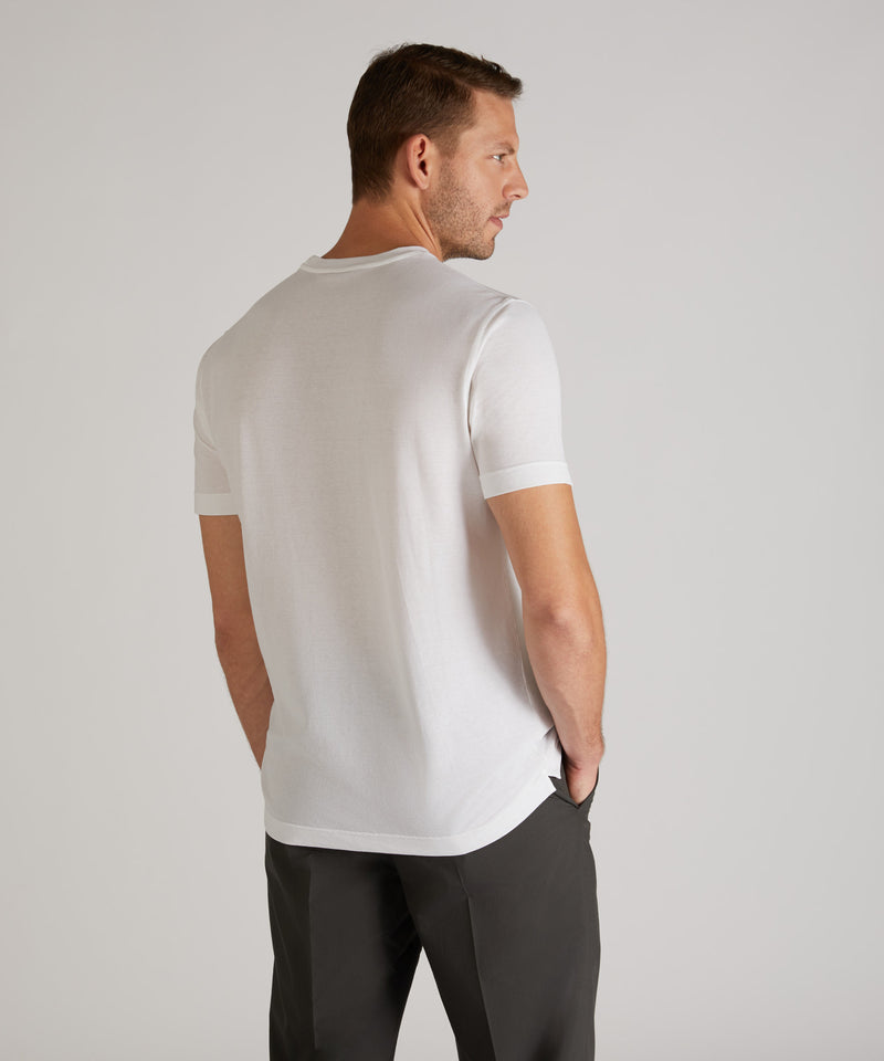 Slowear T-shirt slim fit in IceCotton organico Officina