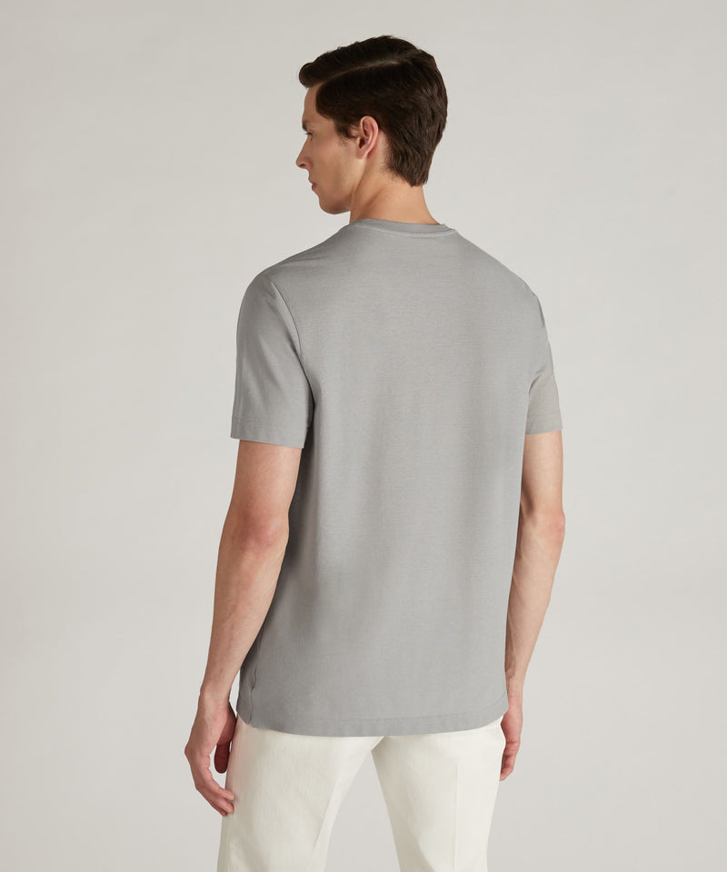 Slowear T-shirt slim fit in IceCotton organico Esporta salva
