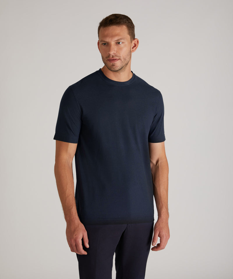 Slowear T-shirt slim fit in IceCotton organico Black Friday Prezzi