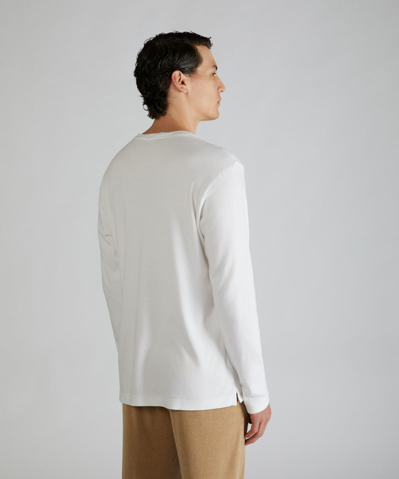 Slowear T-shirt slim fit in Interlock Duty-free