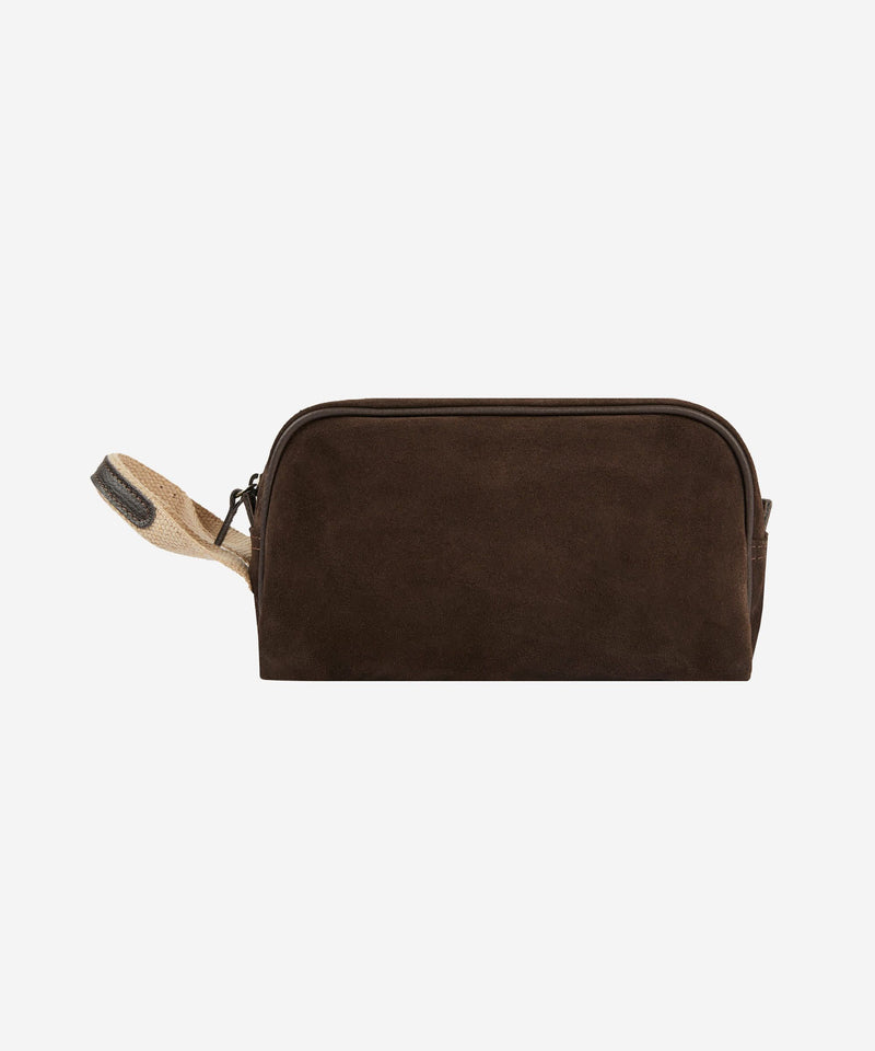 Slowear Beauty Case in camoscio Italy