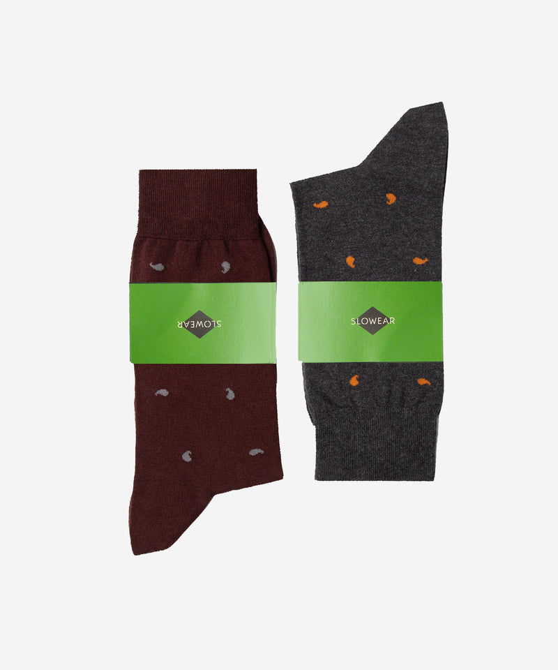 Slowear Coppia di calze lunghe in cotone Promozione Limitata