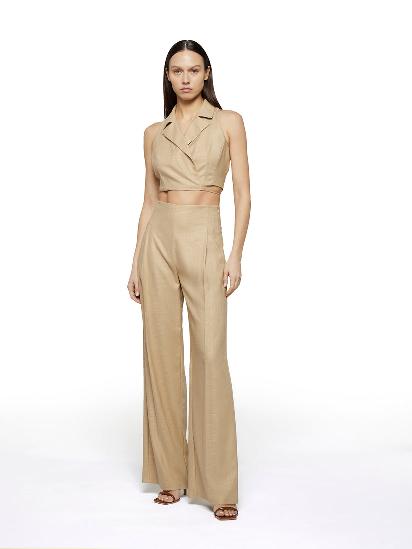 Space Simona Corsellini Top in tramato luxury Pezzi Unici
