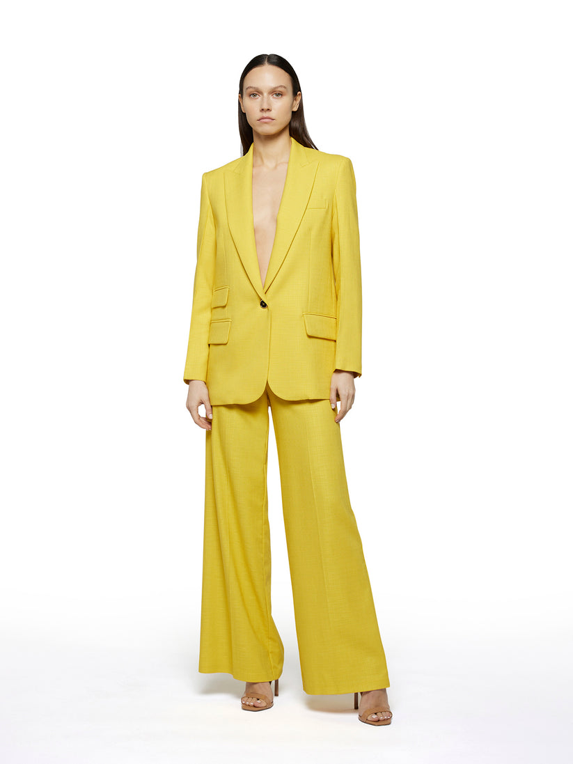 Space Simona Corsellini Pantalone ampio in tramato luxury Online